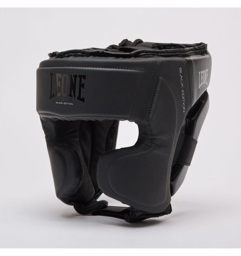 Leone Black Edition Boxing Headguard